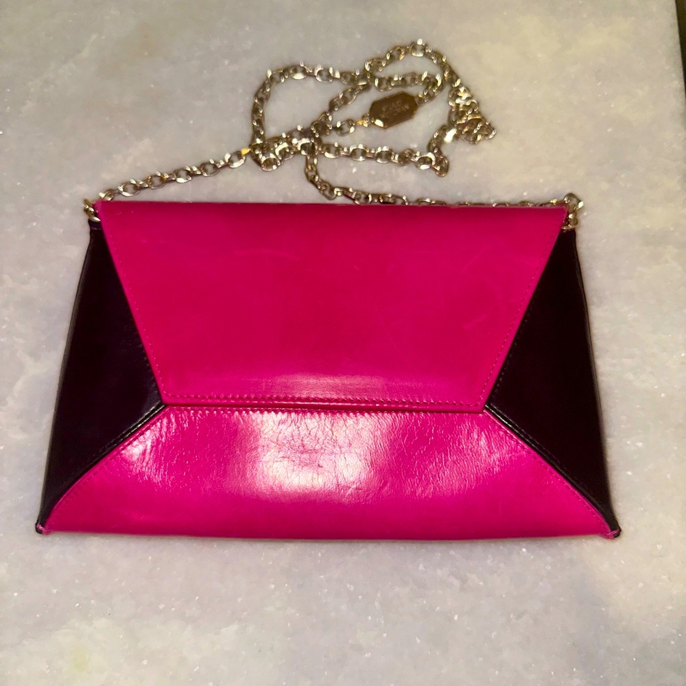 Stuart Weitzman Two Tone leather Handbag